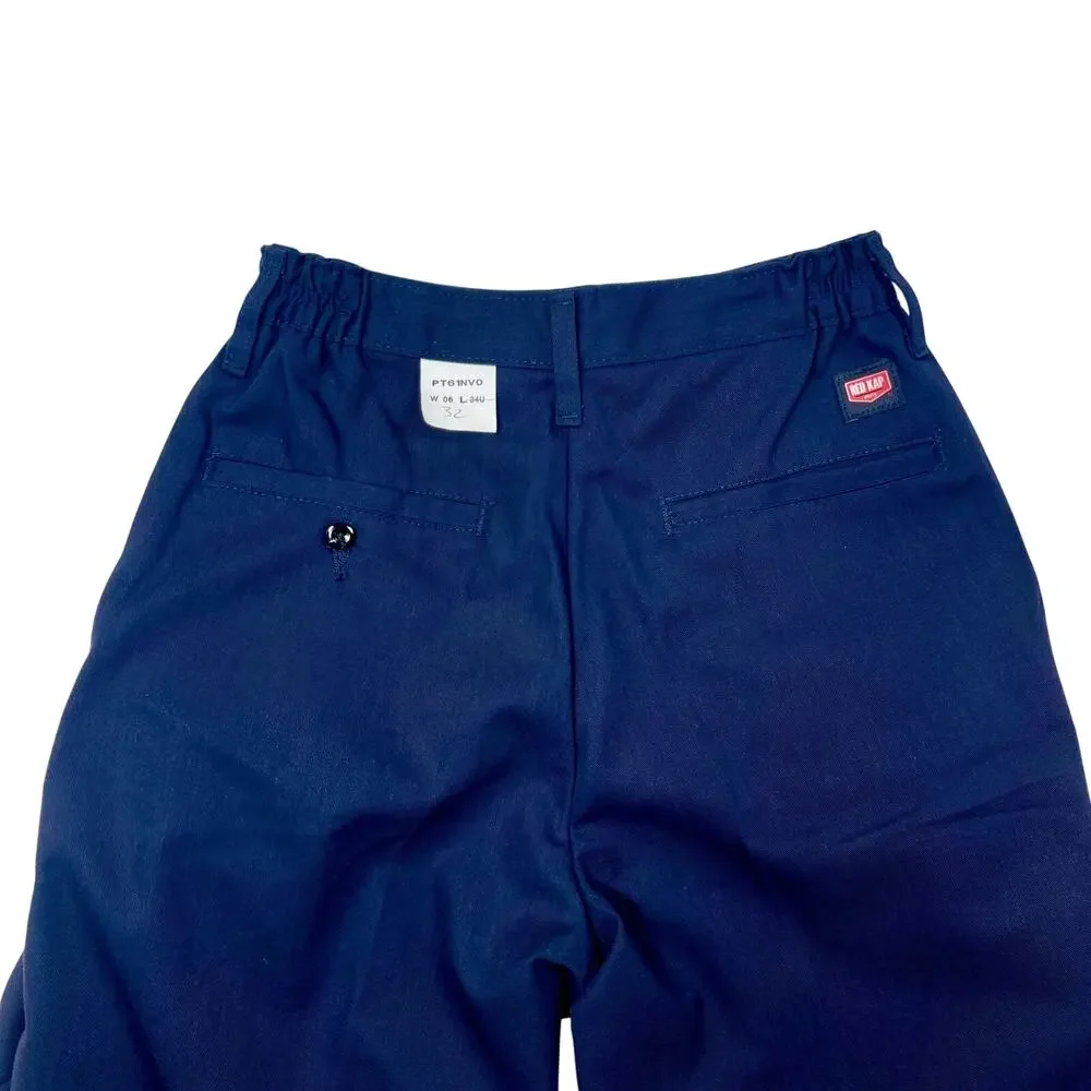 Red Kap Navy Work Pants PT8NV0 Utility Straight Leg Workwear Women's 6 - Picture 4 of 14